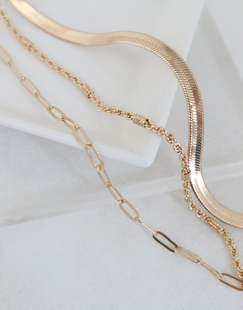 Amberley Layered Chain Necklace