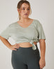 Plus Size Anytime Simple Knot Tee